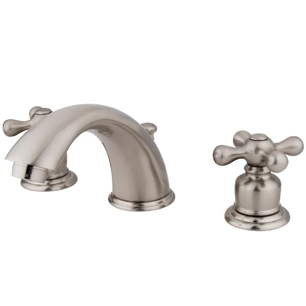 Widespread Bathroom Faucet, Brushed Nickel